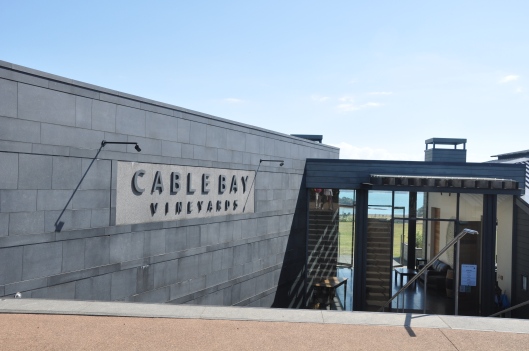 Cable Bay Vineyard entrance
